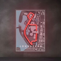 Tor wyścigowy - Longbeach NEON