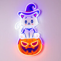 Kot na dyni NEON