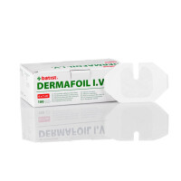 DERMAFOIL Venflonpflaster 6*7cm I.V. sterile Folie 1St.