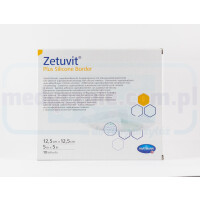 Zetuvit Plus Silikon Bordüre 12,5* 12,5cm 1St.