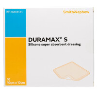 Duramax S 10* 10cm 1pc superabsorbierender Verband mit Silikon