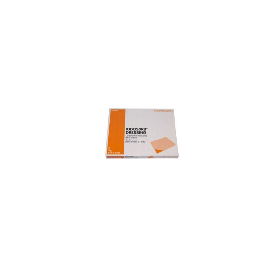 Jodosorb Dressing 17g 8* 10cm 1St. Verband mit Jod