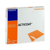 Acticoat 10* 10cm 1pc antibakterieller Verband mit nanokristallinem Silber