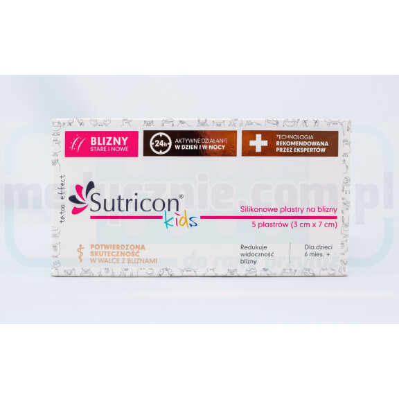 Sutricon Kinder 3* 7cm 1pc Silikon Narbenpflaster