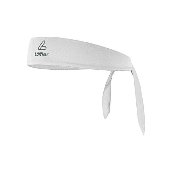 NOWA OPASKA DO BIEGANIA LOFFLER BINDE-STIRNBAND MESH WHITE