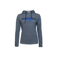 Nowa damska bluza Zajedno Hoody Blue Melange, rozmiar XS