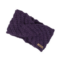 NOWA OPASKA COAL THE MAIZY EAR-WARMER BLACK CHERRY