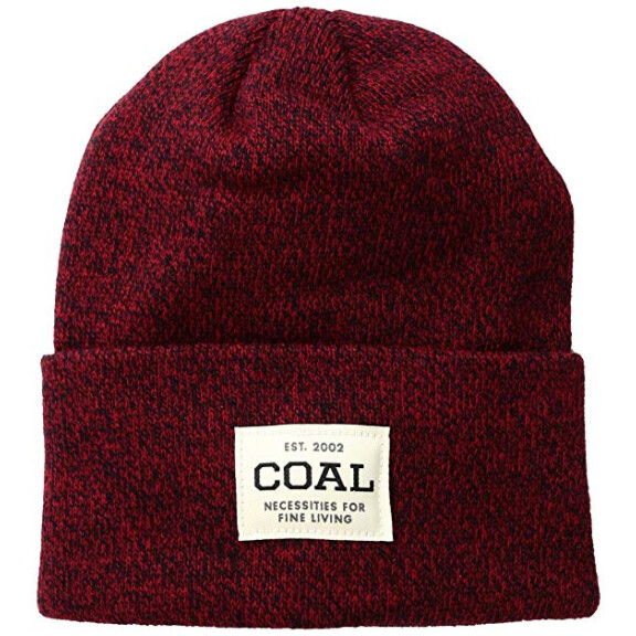 NOWA CZAPKA COAL THE UNIFORM BEANIE DARK BURGUNDY MARL