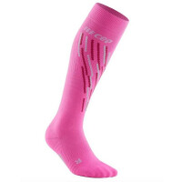 SKARPETY CEP SKI THERMO SOCKS WOMEN PINK/FLASH PINK ROZMIAR L/IV