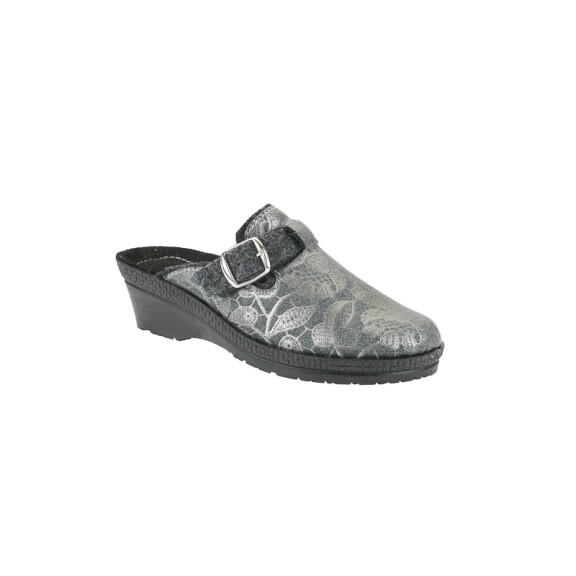ROHDE 2457 GRAPHITE NOWE PANTOFLE DAMSKIE ROZMIAR 41 (25,7 CM) <is>