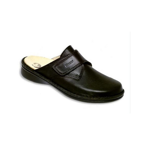 Nowe klapki chodaki Hauer Leder Ben 80 Black, rozmiar 40