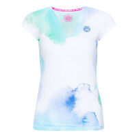 BIDI BADU BELLA 2.0 TECH V-NECK BLUE GREEN KOSZULKA SPORTOWA TENISOWA ROZMIAR L <is>