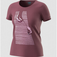 DYNAFIT X SIMON CHARRIERE TEE W DARK ROSE NOWA KOSZULKA SPORTOWA ROZMIAR 34/XS <is>