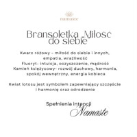 Zestaw do Manifestacji „Miłość” z bransoletką z Intencją oraz świecami z Oh Candles
