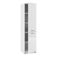 Słupek kuchenny szafka wysoka 50x195 cm TESA biały połysk 