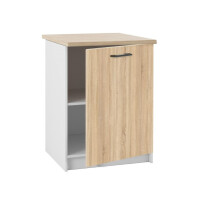 Szafka stojąca z blatem 60 cm TESA dąb sonoma 