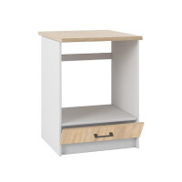 Szafka piekarnikowa z blatem TESA 60 cm dąb sonoma 