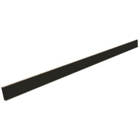 Cokół z uszczelką VERSO 200x10 cm czarny mat 