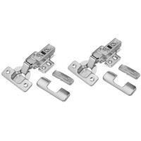 Zawias meblowy bliźniaczy 1/2 SEVROLL cichy domyk (2 szt.) 223033