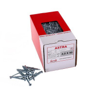 Wkręty uniwersalne ASTRA 4x50 - 500 sztuk