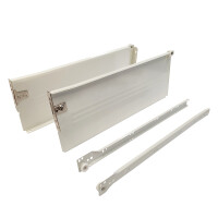 Szuflada GTV Innovo Metalbox biała H=150 L=400