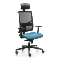 Fotel Biurowy ELEVEN Black (EL 102 / EL 103)