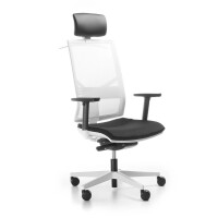 Fotel Biurowy ELEVEN White (EL 102 / EL 103)