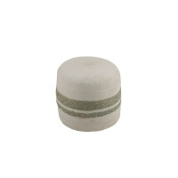 Pufa Hassock Sage green juta