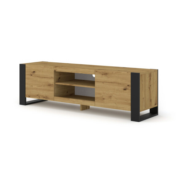 Szafka RTV Mondi 158 cm dąb artisan