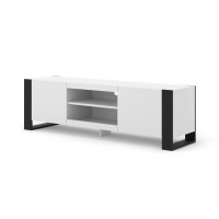 Szafka RTV Mondi 158 cm biały mat