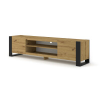 Szafka RTV Mondi 188 cm dąb artisan