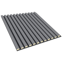 Panel akustyczny 3D na filcu 60x60 - Szary