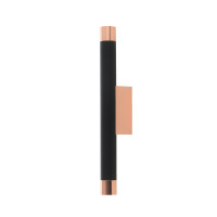 Lampa Q Parette Nero / Rose Gold