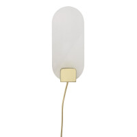Wyprzedaż Lampa ścienna Bloomingville złota