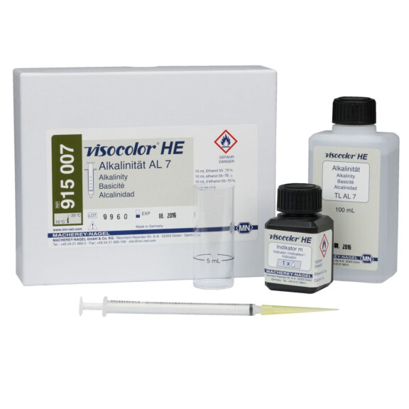 VISOCOLOR HE Zasadowość AL 7, 0,2-7 mmol/L, MN