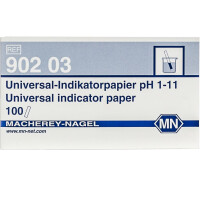 MONOTEST Papierki wskaźnikowe pH 1-11, Książeczka, MN