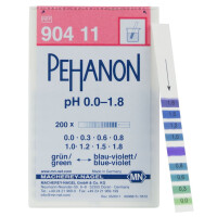 PEHANON Papierki wskaźnikowe pH 0-1,8, MN