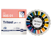 TRITEST Papierki wskaźnikowe pH 1-11, MN