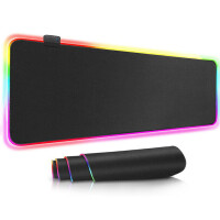 Podkładka pod mysz gamingowa XL z podświetleniem LED RGB M100