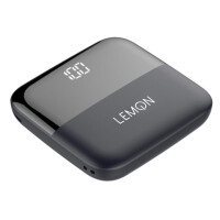 Mini power bank LEMON Leo S13, 10000 mAh, kieszonkowy USB-C PD 22,5W