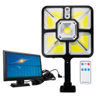 Mocna lampa solarna zewnętrzna uliczna LED COB 5 metrów