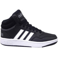 buty dziecięce adidas hoops mid 30 k gw0402 czarne