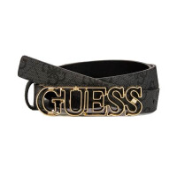 paski damskie guess coal bw9167p4220clo czarne złote