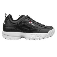 buty damskie fila disruptor low 101030225y czarne