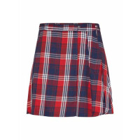 spódnica damska tommy hilfiger dw0dw14420 c87 dw0dw14420c87 czerwone granatowe