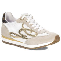 buty damskie guess flpskrsue12 flpskrsue12 beżowe białe