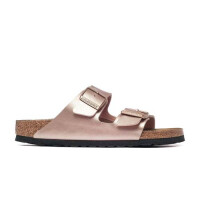 buty damskie birkenstock arizona bf copper 1023960 złote różowe