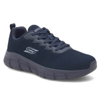 buty męskie skechers bobs b flex chill edge 118106nvy granatowe