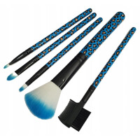 Set med 5 professionella sminkborstar cb038