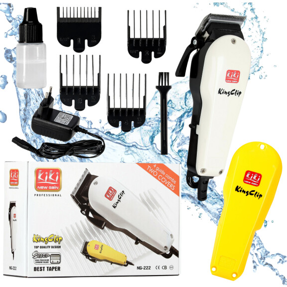 New Gain hårklippare NG-222 elektrisk hårtrimmer hårklippare skägg huvuden